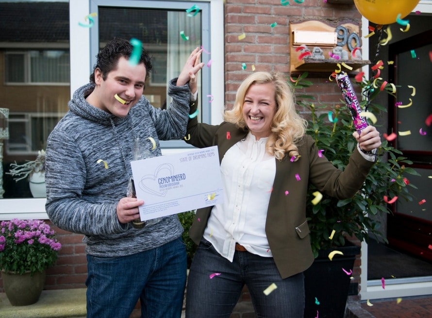 Genomineerd voor de Dutch Wedding Awards 2015!